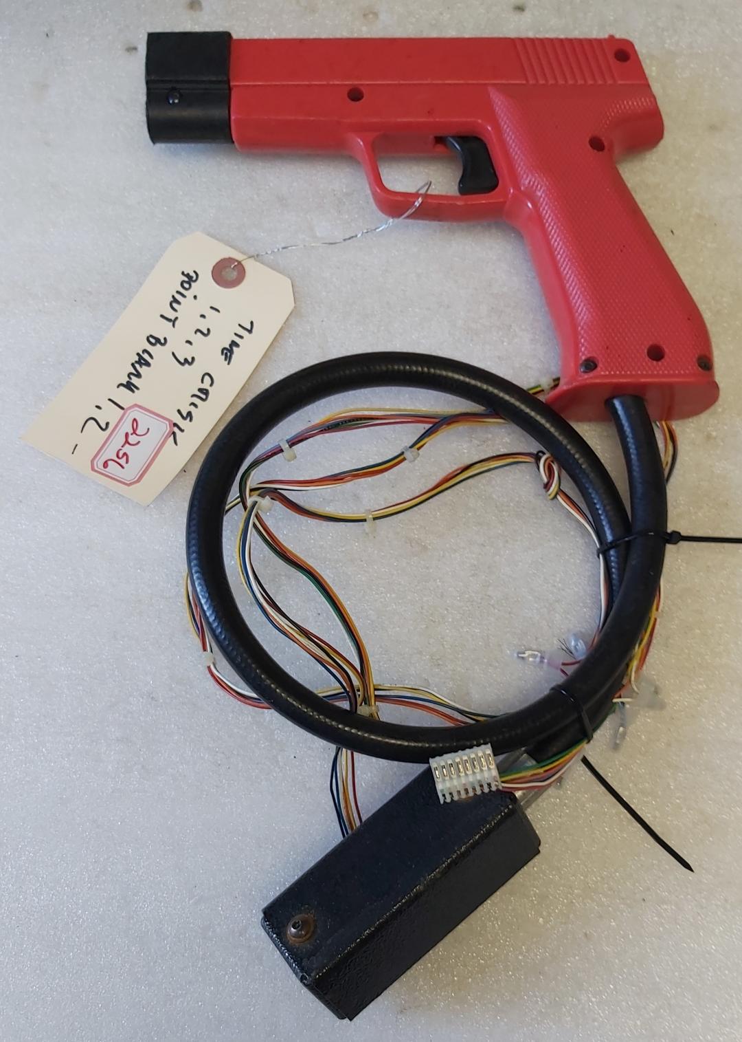 NAMCO TIME CRISIS 1, II, 3 / POINT BLANK 1 & 2 Arcade Game ORIGINAL GUN ...