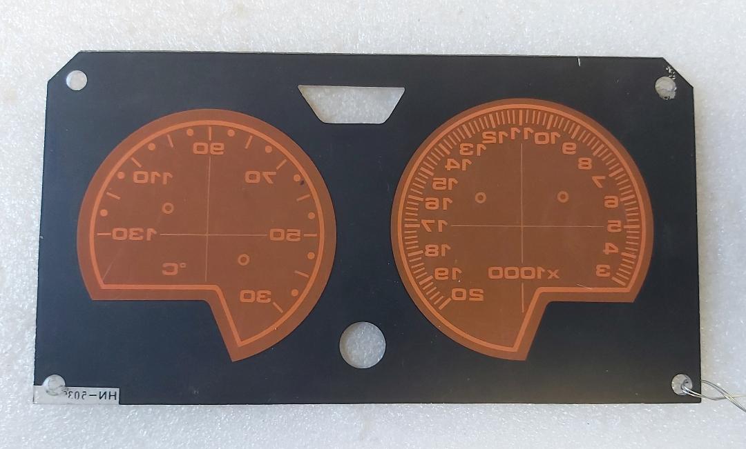 SEGA SUPER HANG ON Arcade Game CONTROL PANEL PLASTIC (2112) - NOS ...