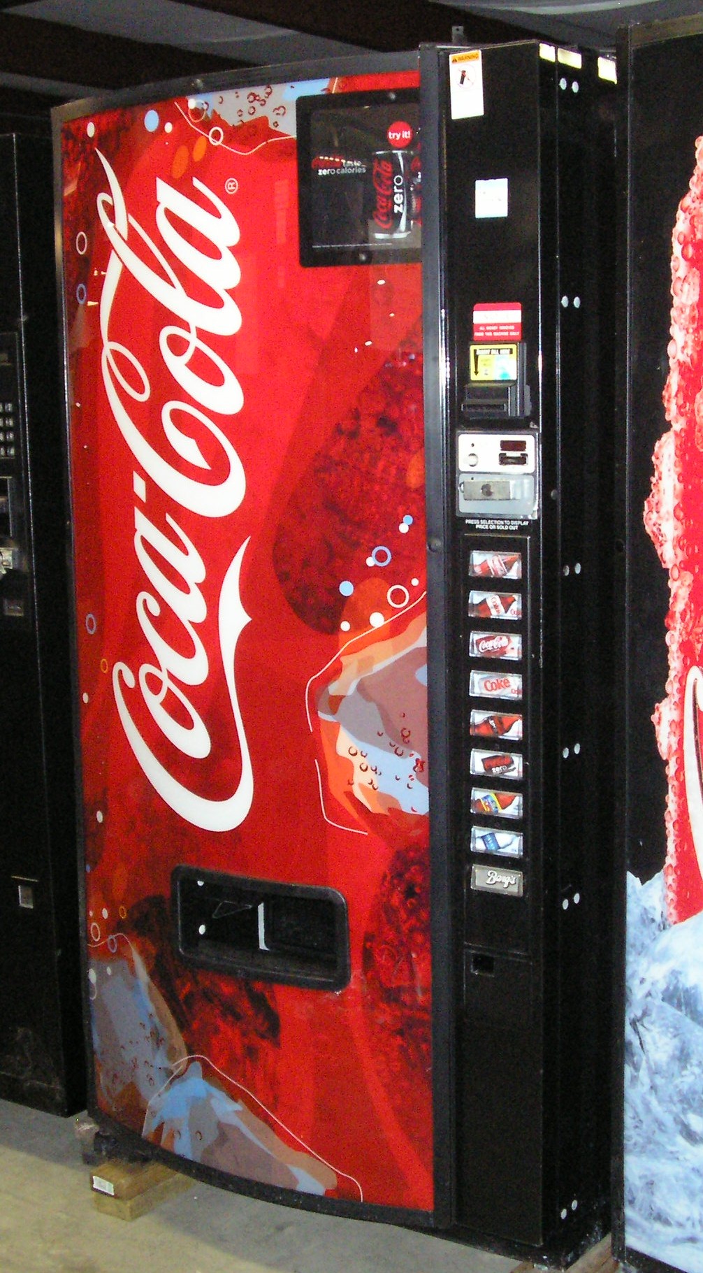 Dixie Narco 276E / 501E / 600E Soda Vending Machine Selection Button Assembly – USA Made