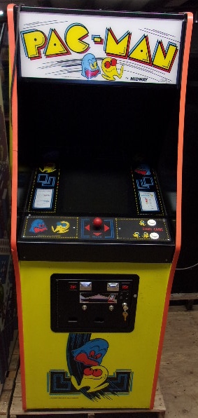 PAC-MAN PACMAN Upright Arcade Machine Game for sale - IN ORIGINAL ...