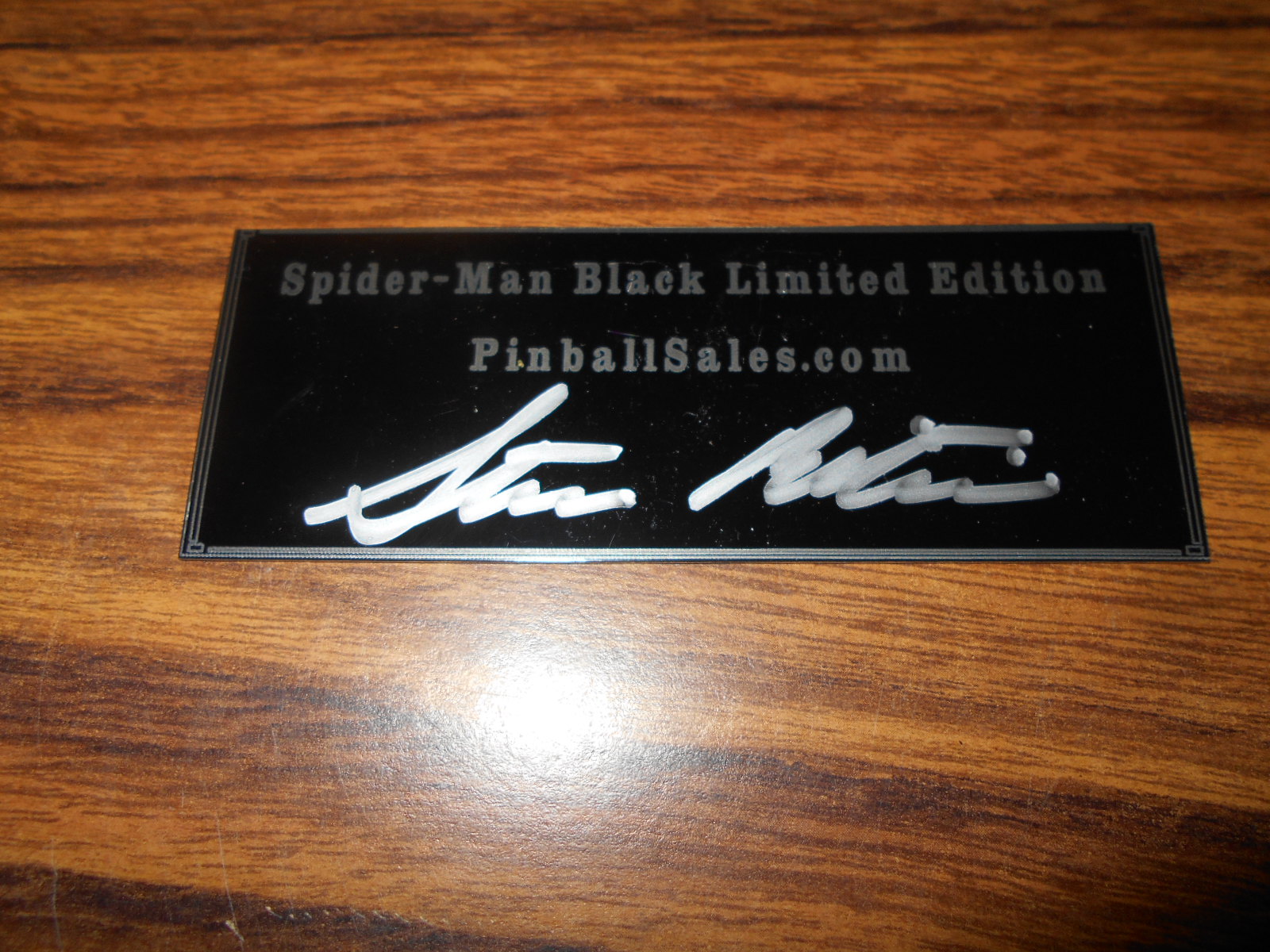 Spider-Man Black Limited Edition Pinball Machine Game Collector's ...