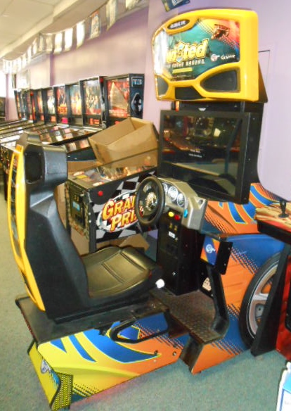 Twisted-nitro Stunt Racing Sit-down Arcade Machine Game For Sale By 