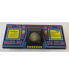 ATARI ROAD BLASTERS Arcade Game METAL CONTROL PANEL BEZEL #043-959-01 (7800)