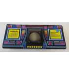 ATARI ROAD BLASTERS Arcade Game METAL CONTROL PANEL BEZEL #043-959-01 (7800) 