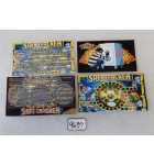 BALLY SAFE CRACKER Pinball Machine CUSTOM INSTRUCTION CARDS #9637 