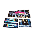 BALLY TWILIGHT ZONE Pinball Machine Cabinet Artwork 4 piece Decal Set (7442)