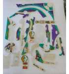 BALLY WORLD CUP SOCCER Pinball Machine INCOMPLETE PLASTIC Set #9622  