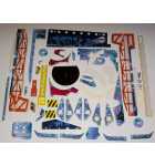 BATMAN Pinball Machine Game Complete Plastic Set by Stern #803-5000-A3