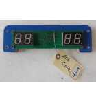 BAY TEK RED ZONE Arcade Game Board #A5BD3906 Rev A (9519) 