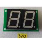 BAYTEK Arcade Game DISPLAY Board #A5BD4208 Rev. B (8692) 