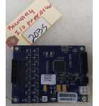 BENCHMARK Redemption Arcade Game IO EXPANSION Board #2035 