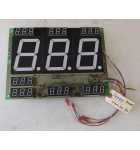 BOXER Arcade Game DISPLAY Board #9757 