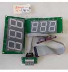 BOXER Arcade Game DISPLAY Boards #9516  