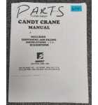 CRANE CLEAN SWEEP CANDY Crane Arcade Machine Manual #6840 
