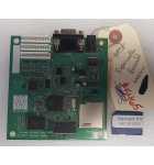 Chicago Gaming SUPERCADE Arcade Game Board w  #1013 Ver 1.08 Card (5465)