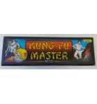 DATA EAST KUNG FU MASTER Arcade Game PLEXIGLASS Header (5052) 