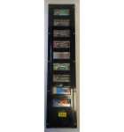Dixie Narco 501E Vending Machine 9 SELECTION PANEL w MEMBRANE #7590 