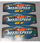 EA SPORTS NEED FOR SPEED GT Arcade Game FLEXIBLE HEADER #348  