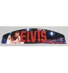 ELVIS PRESLEY LIVE IN LAS VEGAS Coin Pusher Arcade Game PLEXIGLASS MARQUEE #9082 