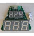 GEO BOXER Arcade Game DISPLAY Board #09061922 (9841) 