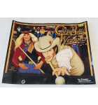 GOTTLIEB CUE BALL WIZARD Pinball Machine Translite #28833-734 (G109) 