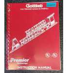 GOTTLIEB MARIO ANDRETTI Pinball Game INSTRUCTION MANUAL #6600
