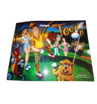 GOTTLIEB TEE'D OFF Pinball Machine Translite (1116D) 