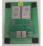 GRAYHOUND ELECTRONICS CRANE Arcade Game DISPLAY Board #7111
