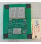 GRAYHOUND ELECTRONICS CRANE Arcade Game LED DISPLAY Board #2158 