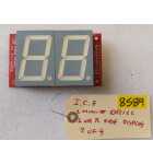 ICE 2 MINUTE DRILL Arcade Game LEFT or RIGHT SIDE DISPLAY Board #DA2033 (8589) 