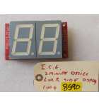 ICE 2 MINUTE DRILL Arcade Game LEFT or RIGHT SIDE DISPLAY Board #DA2033 (8590)