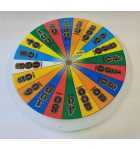 ICE WHEEL OF FORTUNE Pusher Arcade Game COMPLETE SPINNER ASSEMBLY #8898 