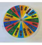 ICE WHEEL OF FORTUNE Pusher Arcade Game COMPLETE SPINNER ASSEMBLY #8899 