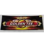 IT GOLDEN TEE 2017 Arcade Game FLEXIBLE Overhead Marquee Header #8960