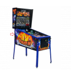 JERSEY JACK DIALED IN LE Pinball Machine Game LEFT SIDE Cabinet Decal #61-00007-01 (7138) - DEFECTS - FREE SHIPPING!