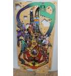 JERSEY JACK PINBALL WIZARD OF OZ WOZ Pinball Machine Production Reject Playfield #05-4001-00 (4) 