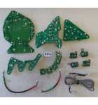 JERSEY JACK WIZARD OF OZ WOZ Pinball Game LIGHT Board Lot #9846 