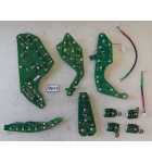 JERSEY JACK WIZARD OF OZ WOZ Pinball Game LIGHT Board Lot #9847 