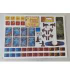 JJP THE HOBBIT Pinball Machine DECAL Set #9761 