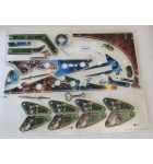 JJP THE HOBBIT Pinball Machine INCOMPLETE Plastic Set #30-003003-XX (9760) 