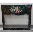 JJP WIZARD OF OZ Pinball Machine Backglass Backbox Artwork #60-0003-02 (6781) PRODUCTION REJECT