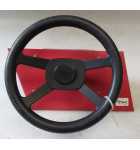 LELAND IRONMAN IVAN STEWART'S SUPER OFF ROAD Arcade Game RED STEERING WHEEL ASSEMBLY #9743