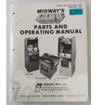 MIDWAY GORF Arcade Game PARTS & OPERATING MANUAL #6247 