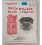 MIDWAY GUN FIGHT Arcade Game Parts Catalog #6346 
