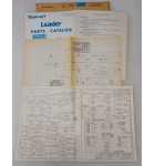 MIDWAY LEADER Arcade Game Parts Catalog, Instructions & Schematic #6322 