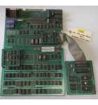 MIDWAY MS. PACMAN Arcade Game Board Set #A082-91375-B000 (7117)