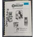 MIDWAY OMEGA RACE Arcade Game Parts & Operating Manual #6390 