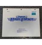 MIDWAY SUPER HIGH IMPACT Arcade Game OPERATIONS MANUAL #6729  