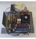 NAMCO ROCKIN' BOWL-O-RAMA Arcade Game MOTHERBOARD & IO Board (2303) 
