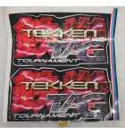 NAMCO TEKKEN TAG TOURNAMENT Arcade Game DECALS #9218